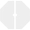 Ekena Millwork Westin Architectural Grade PVC Contemporary Ceiling Medallion, Two Piece, 30"OD x 3"ID x 12"C x 1"P CMP30WN2-03000 - alternate 3
